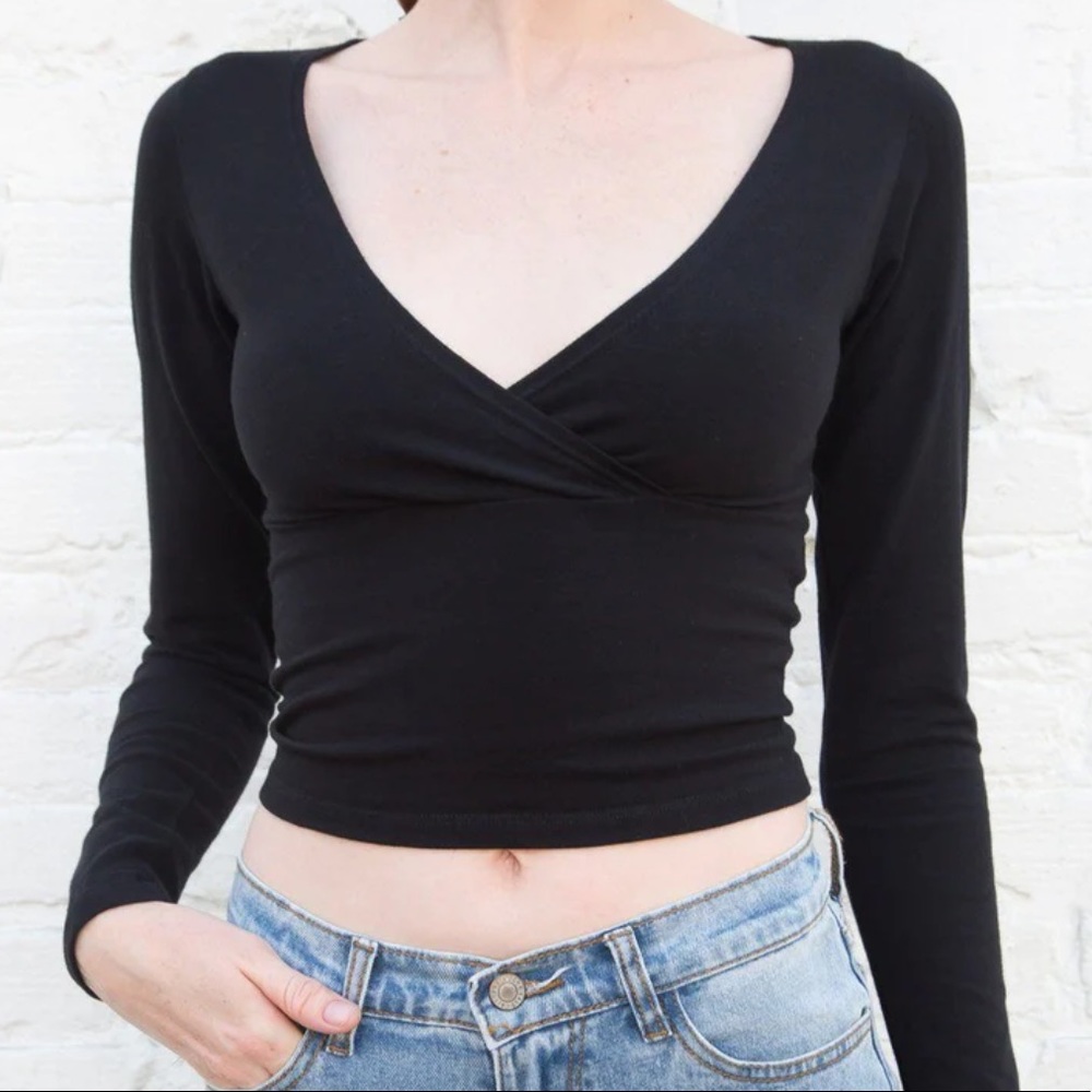 Brandy Melville Wrap Top